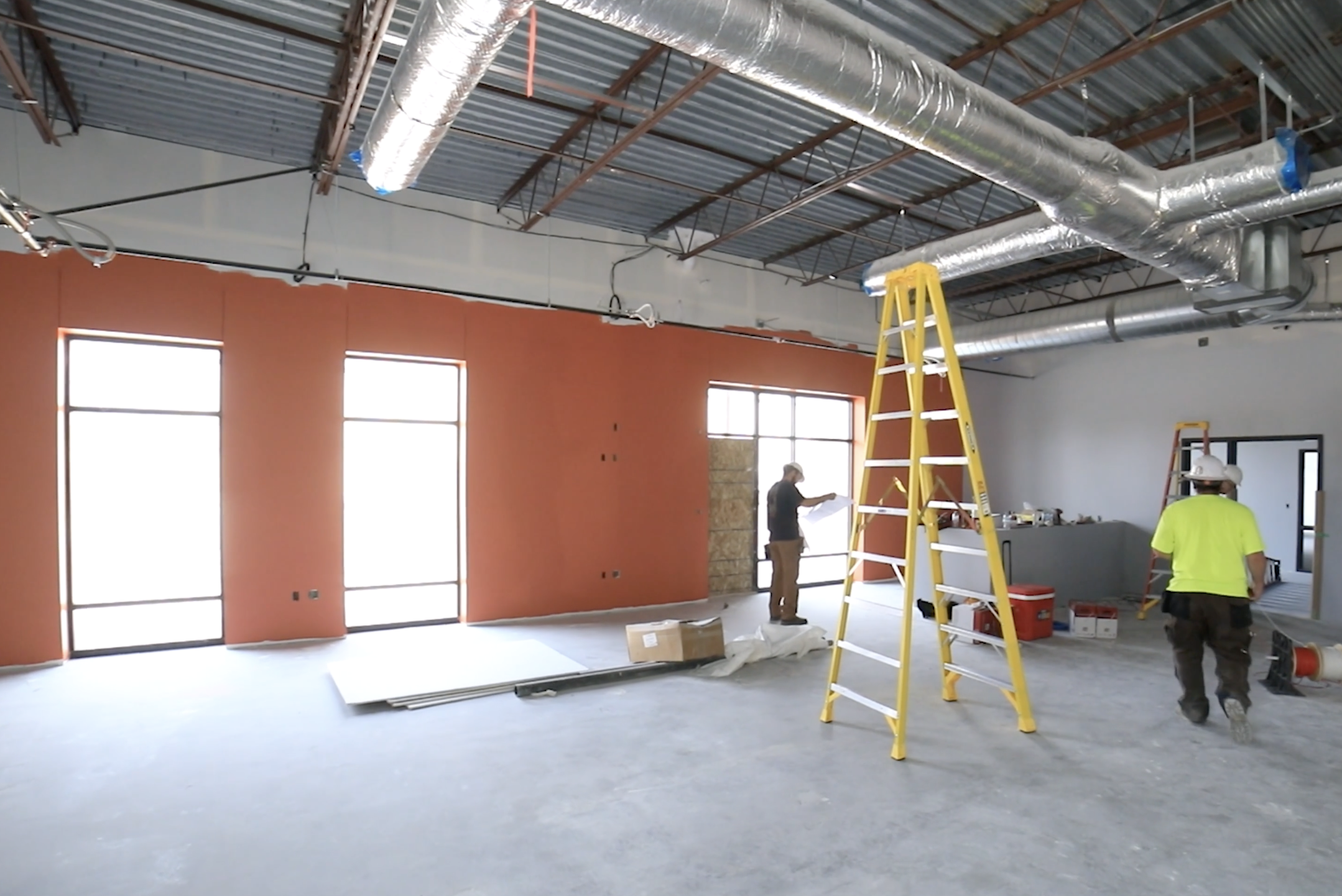 Video: Clubhouse Interior Starts to Take Shape